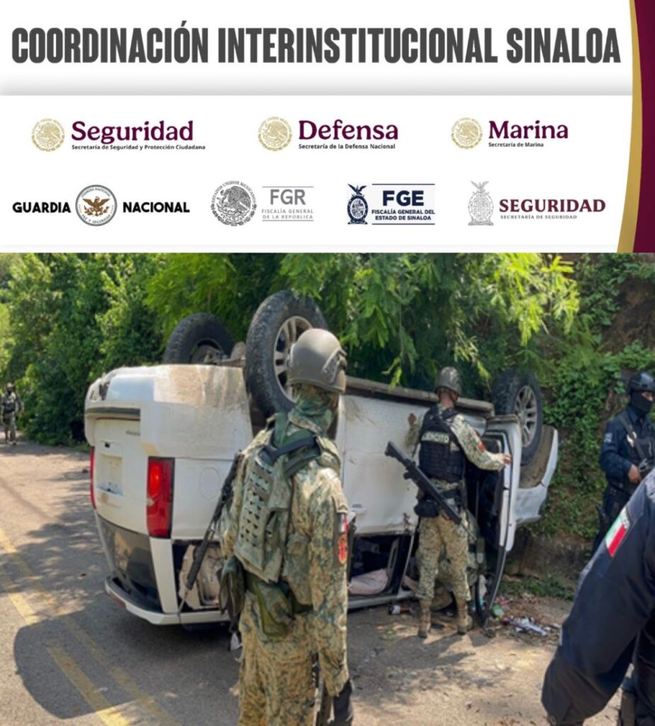 Militares aseguran vehículo robado