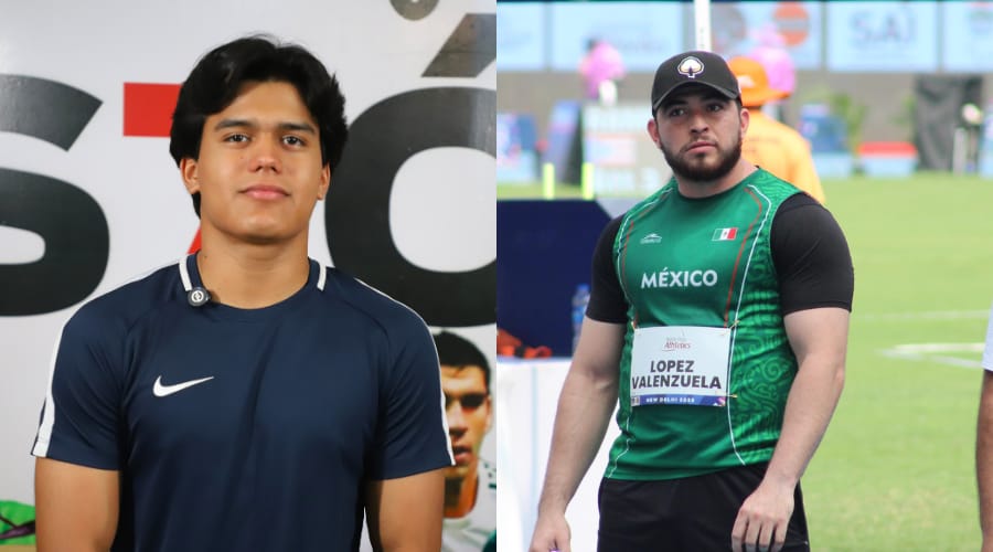 Aarón Ibarra y Luis Carlos López, ganadores del Premio Estatal del Deporte 2025.