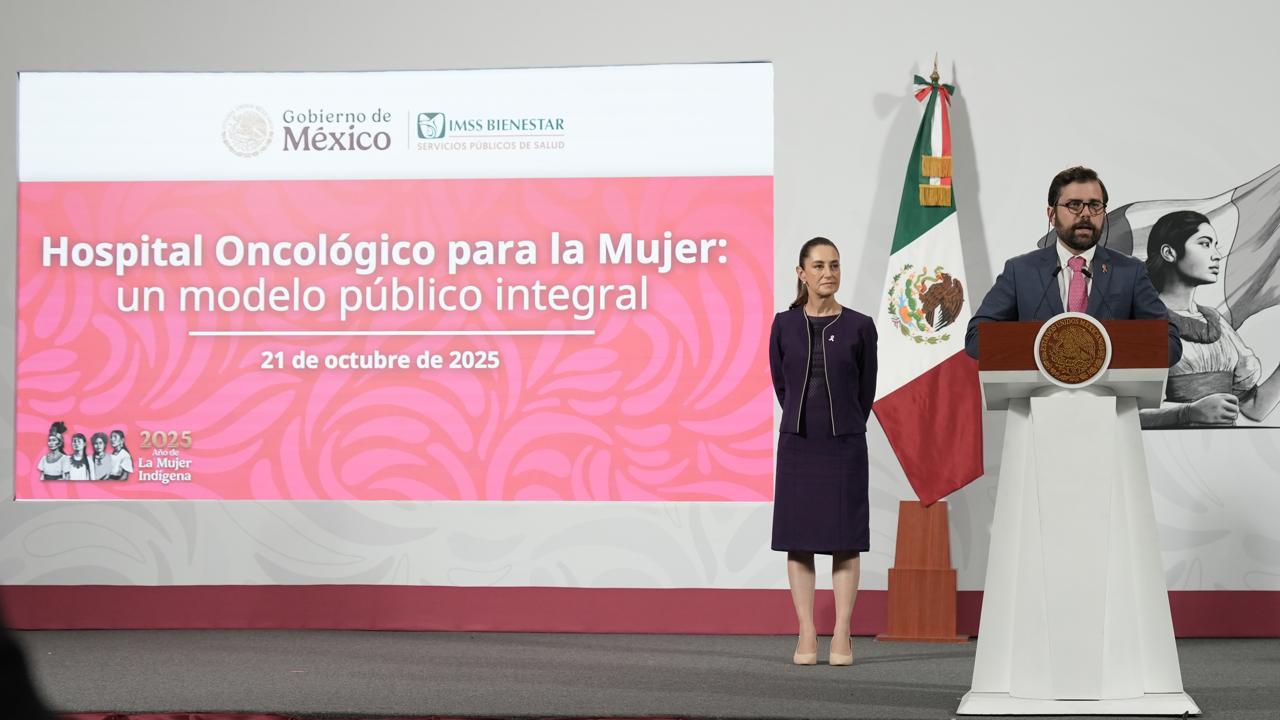 Alejandro Svarch y Claudia Sheinbaum