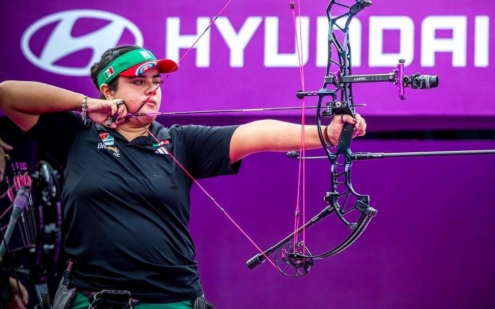 Andrea Becerra se colgó la plata en la Final de Copa del Mundo de Tiro con Arco