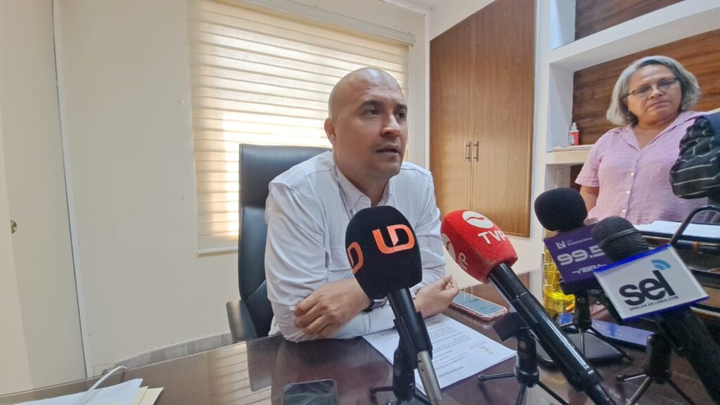 Ángel Fernando Arballo Quintero, titular de la Oficialía Mayor de Mazatlán.