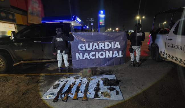 Armas decomisadas