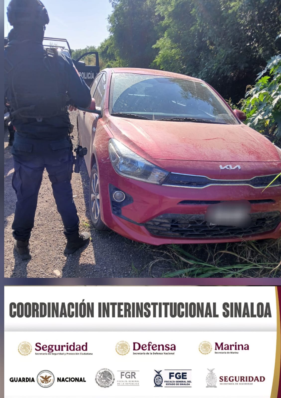 Aseguran vehículos robados, armas y municiones durante recorridos en distintos puntos de Culiacán