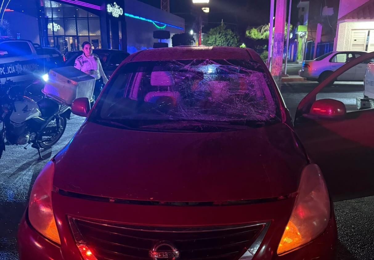 Atropellan a un adulto mayor con andadera en el centro de Guasave
