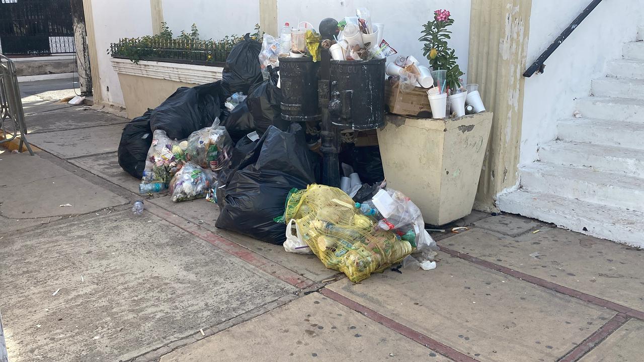 Más de 14 toneladas de basura fue el saldo de la feria