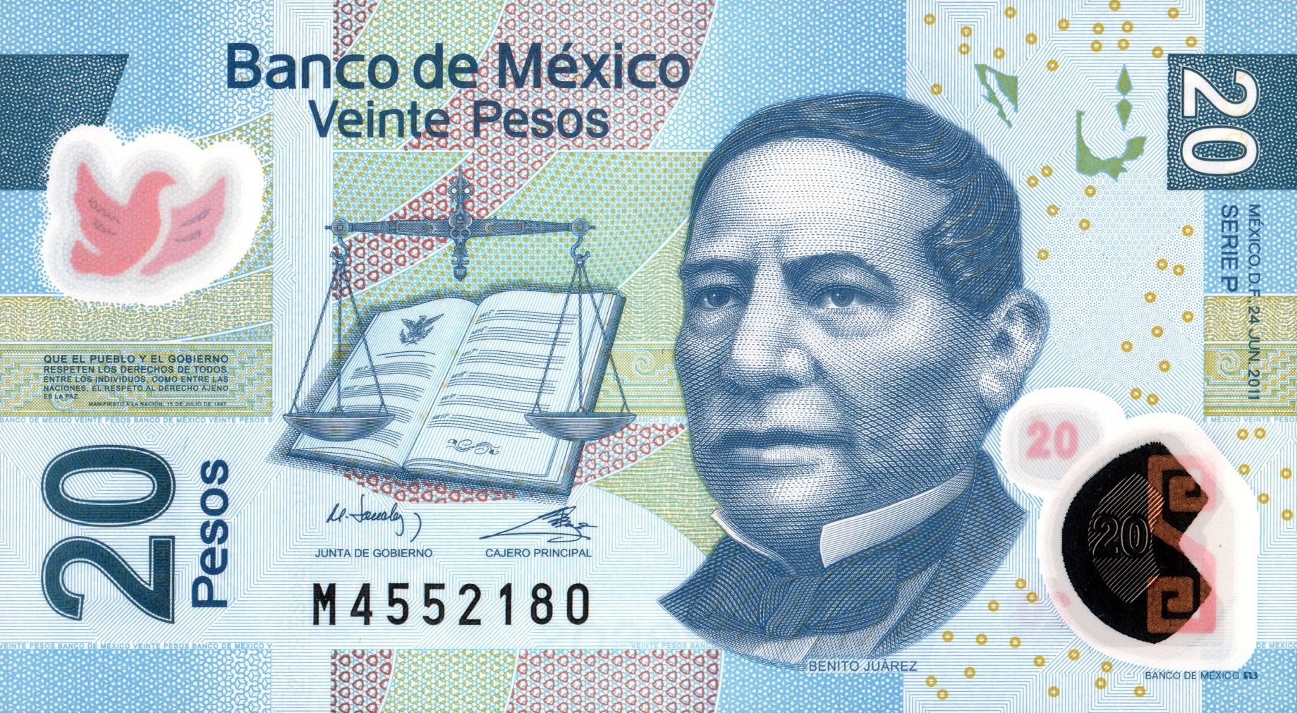 El billete de 20 pesos con Benito Juárez dejará de circular; Banxico anuncia nuevos diseños