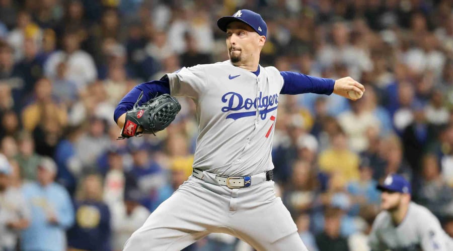 Blake Snell lanza 8 entradas y guía cardíaco triunfo de Dodgers sobre Milwaukee en MLB