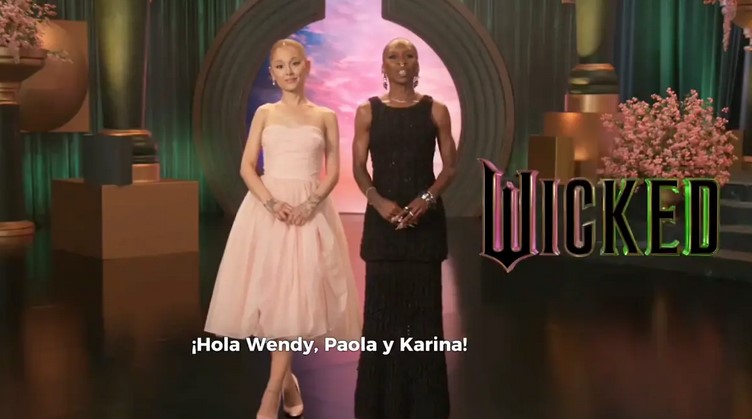 Ariana Grande y Cynthia Erivo anuncian a 