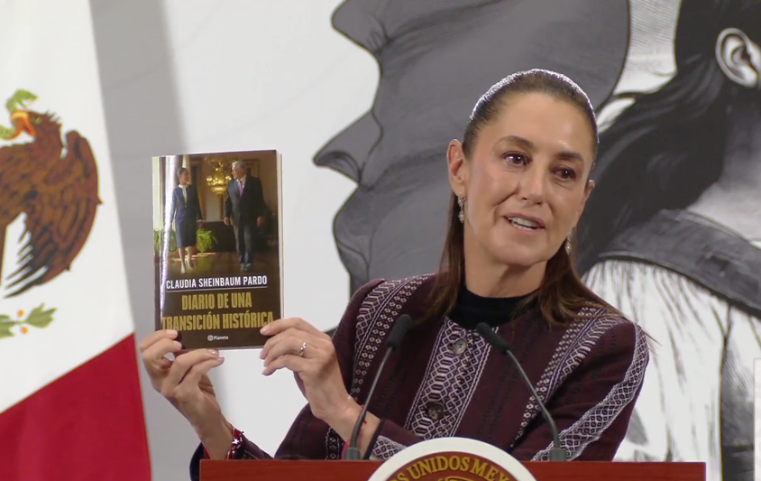 Claudia Sheinbaum presenta su libro “Diario de una Transición Histórica”