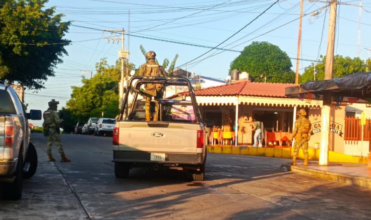 Elementos de la Guardia Nacional en operativo
