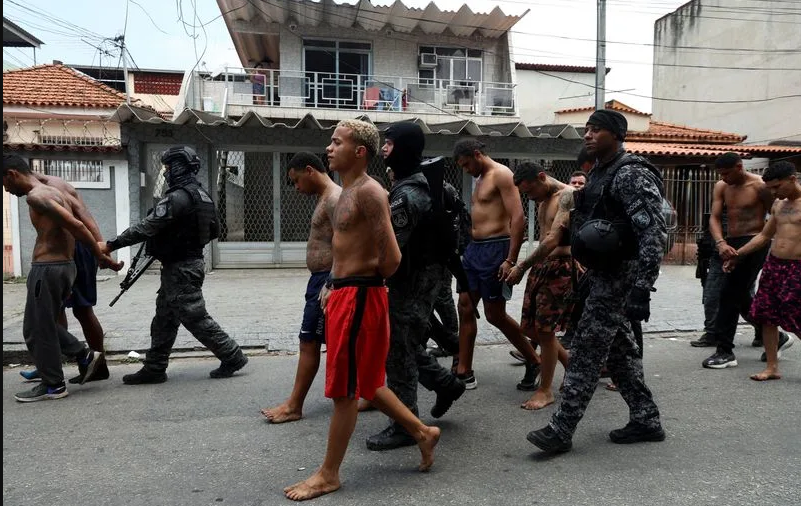 Redadas policiales en Brasil