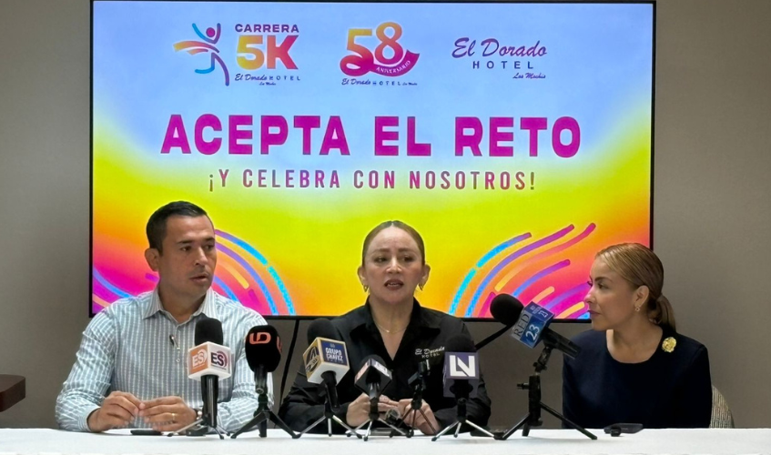 Conferencia de prensa de la Carrera El Dorado