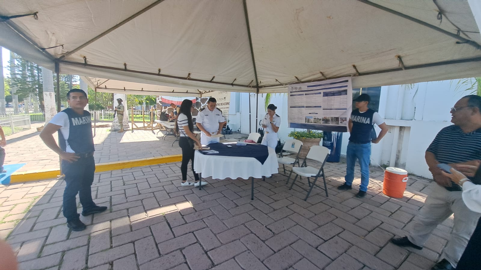 Centro de acopio en Ahome.