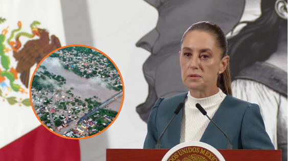 Claudia Sheinbaum habló sobre las lluvias torrenciales