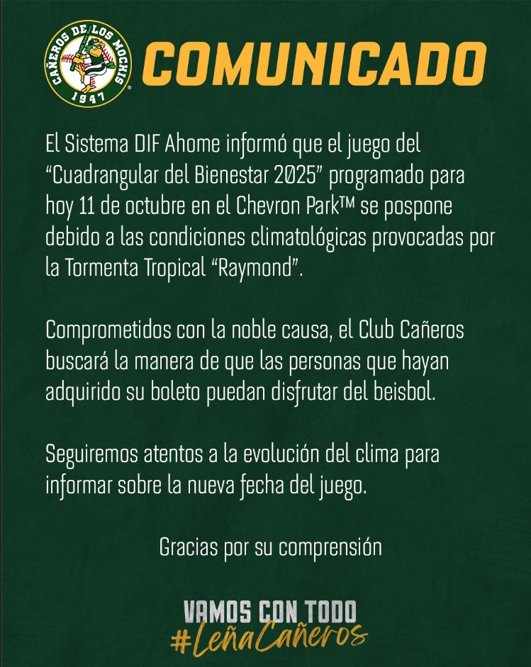 Comunicado Cuadrangular del Bienestar