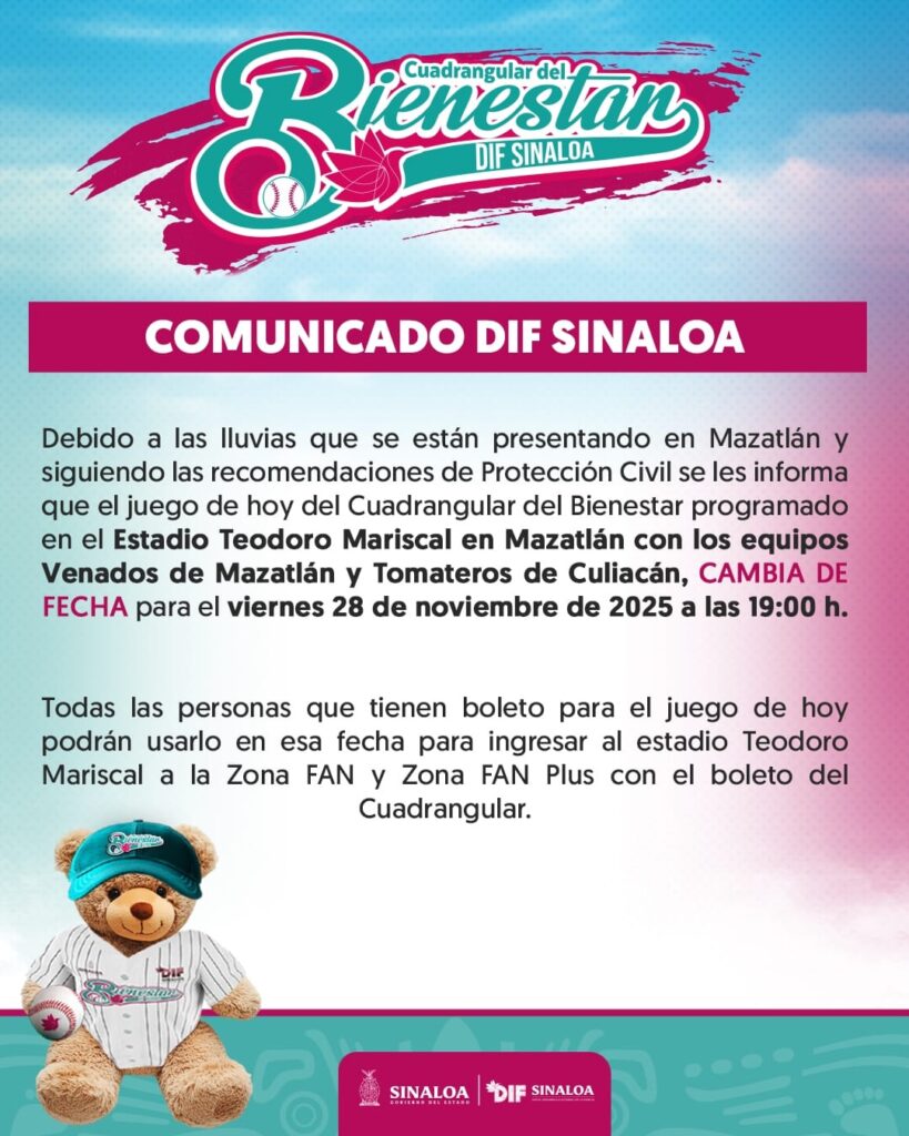 Comunicado Cuadrangular del Bienestar