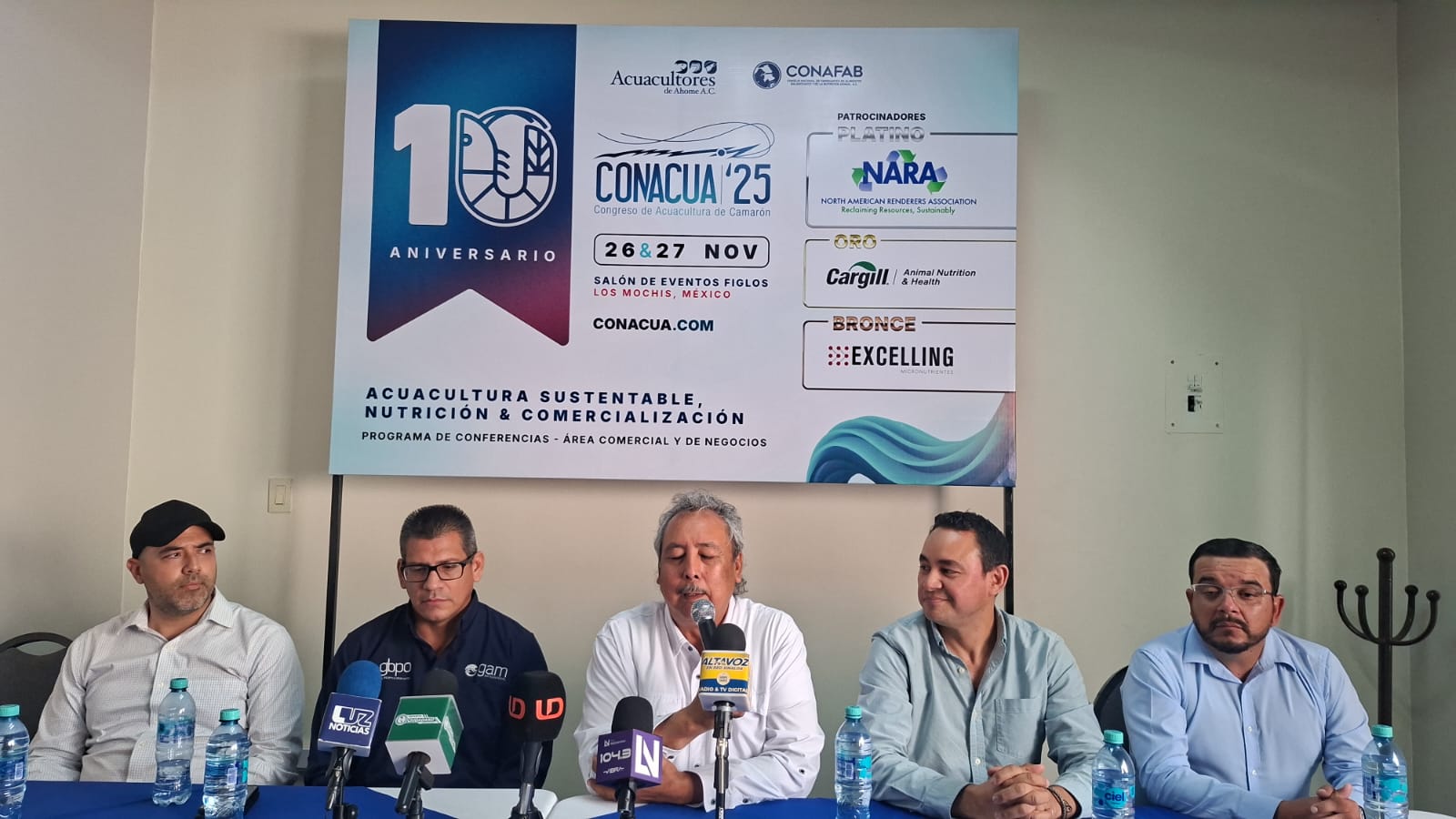 Se realizará el Congreso de Acuacultura del Camarón 2025