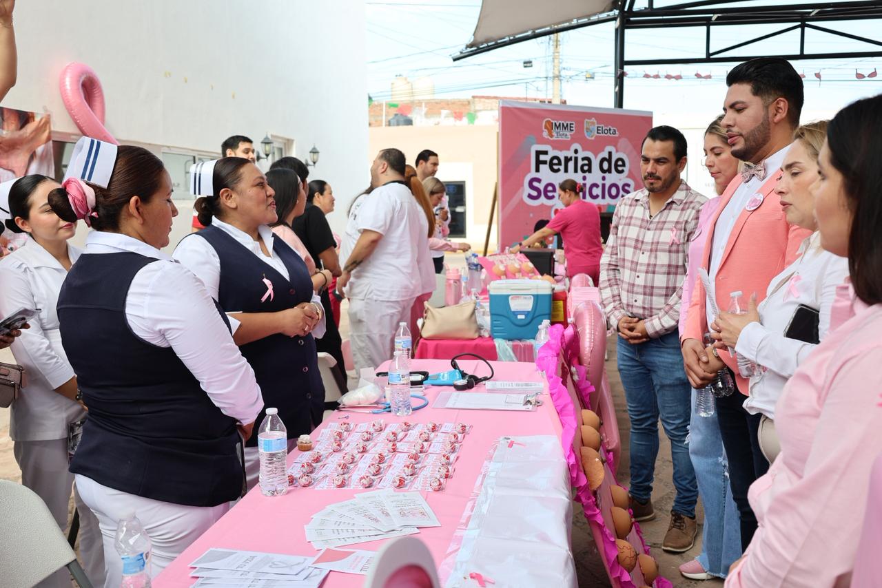 Conmemoran el Día Internacional de la Lucha contra el Cáncer de Mama en Elota