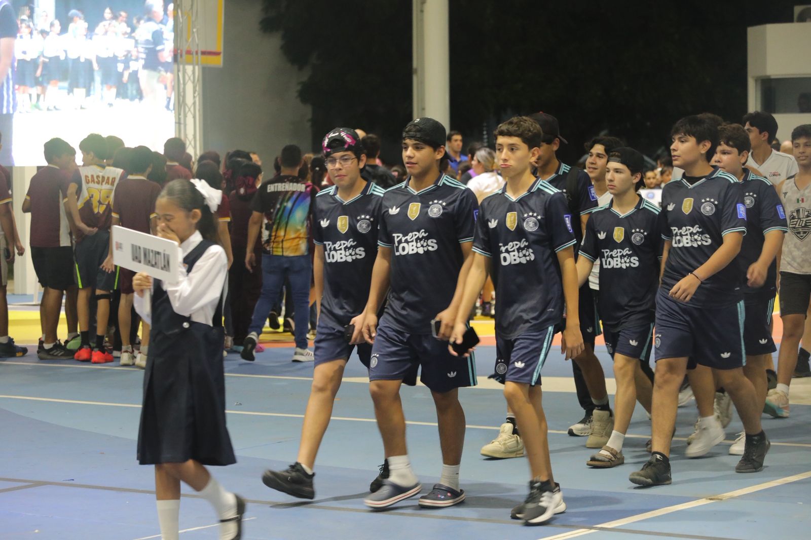 Copa Estudiantil Deportiva en colgeio de Mazatlán