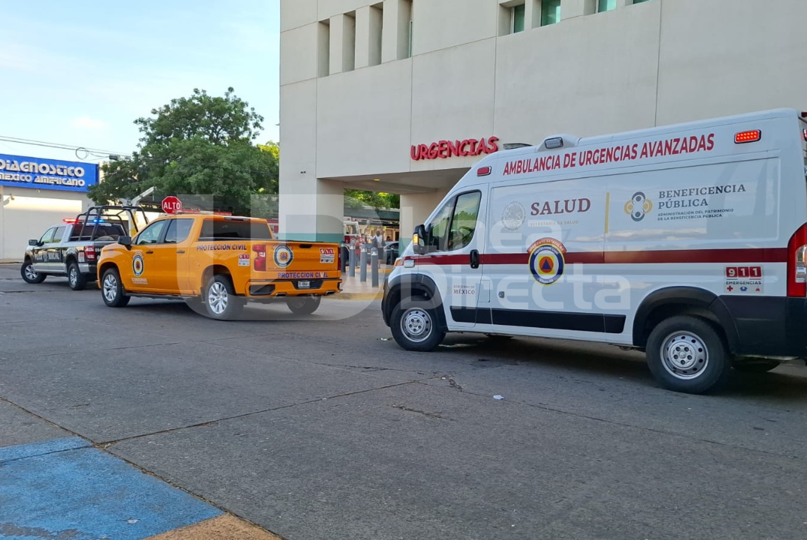 Evacuación de personal y pacientes del Hospital Pediátrico de Sinaloa tras derrame de líquido para hemodiálisis
