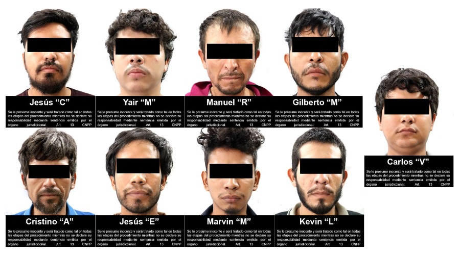10 detenidos tras enfrentamiento en Navolato