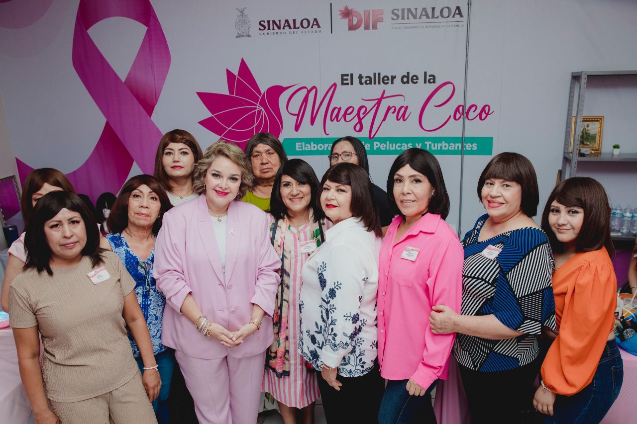 DIF Sinaloa entrega pelucas y apoyo a mujeres que enfrentan el cáncer de mama