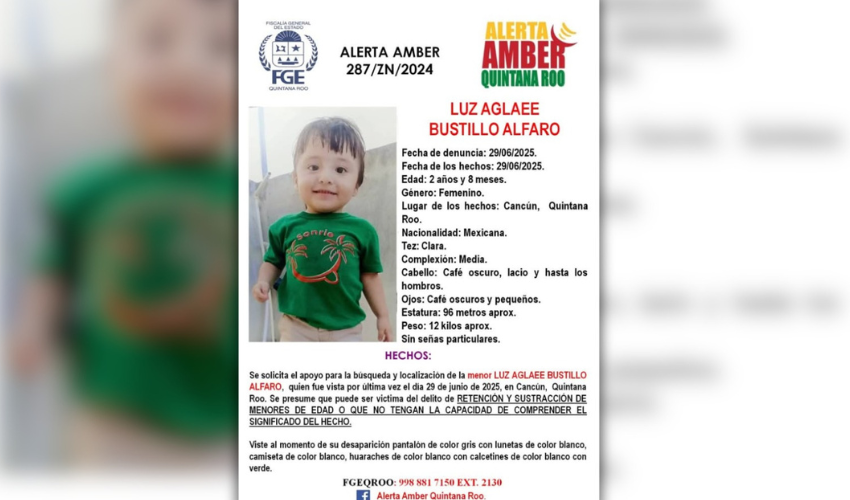 Ficha de búsqueda de Luz Aglaeé Alfaro