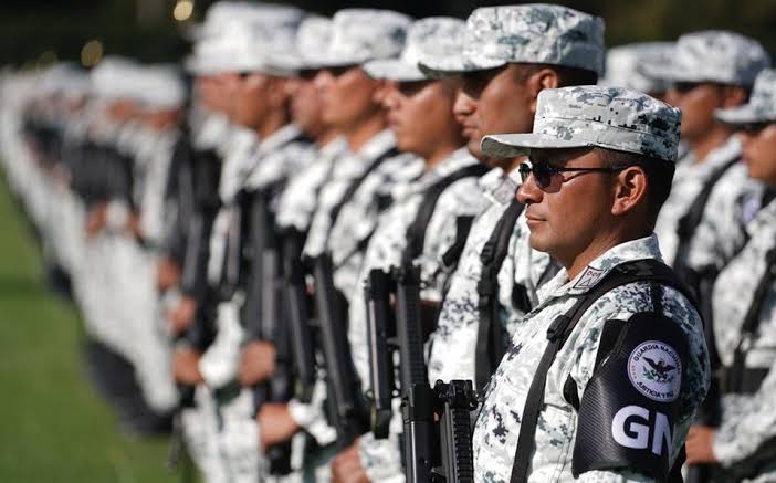 Elementos de la Guardia Nacional