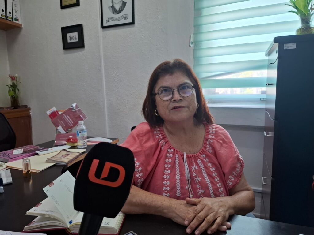 Elsa Bojórquez Mascareño, titular de Immujeres en Mazatlán.