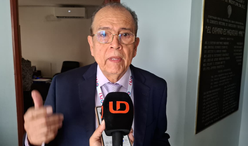 Enrique Escobar Ríos, presidente del Colegio de Psiquiatras de Mazatlán