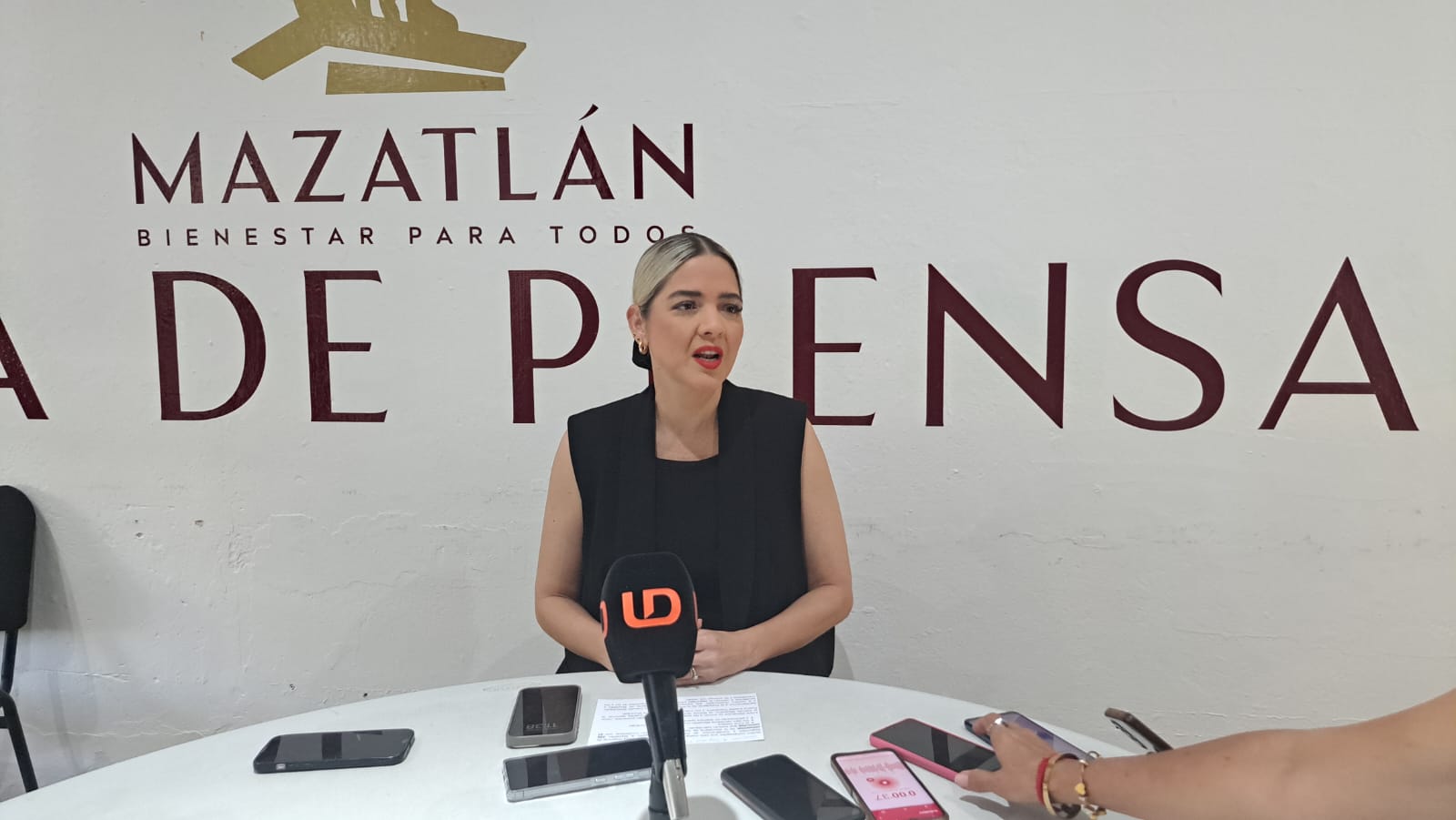 Estrella Palacios Domínguez, alcaldesa de Mazatlán.