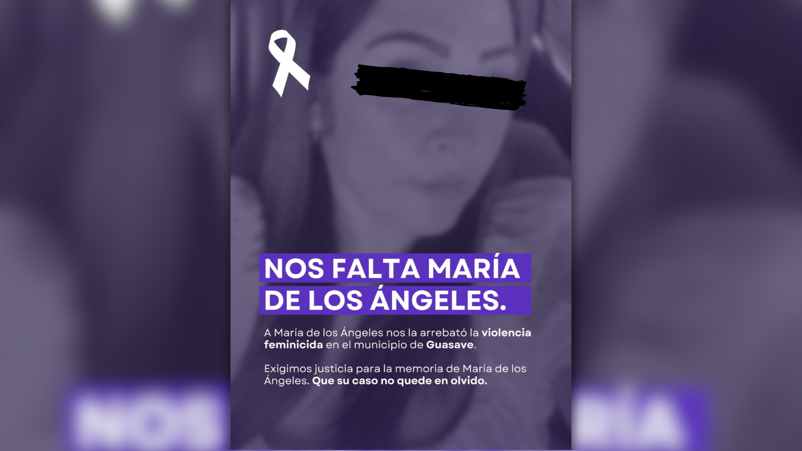 Sororas busca reunión con Immujeres Guasave tras feminicidio de María de los Ángeles