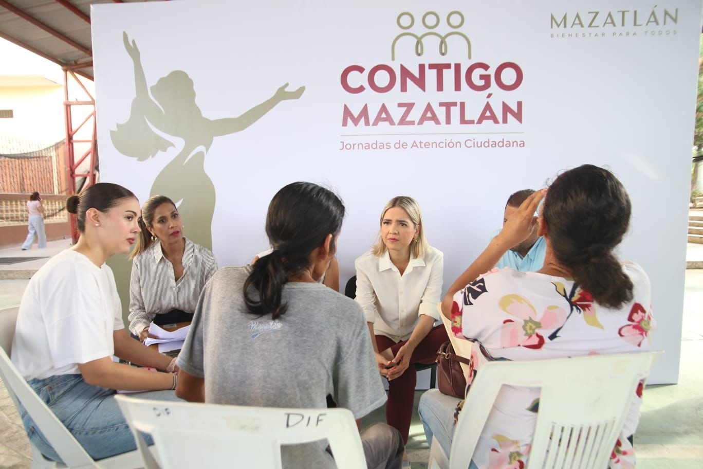 Alcaldesa de Mazatlán, satisfecha con resultados de su “Gabinete del Bienestar”