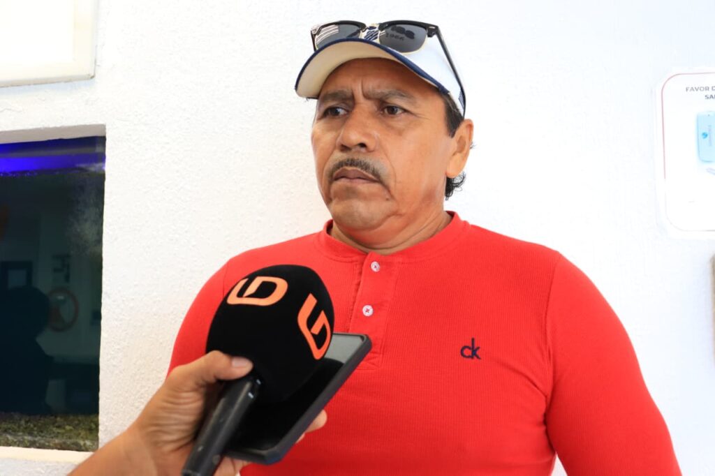 Gilberto Palafox Uzeta, presidente de la federación Unidos de la Laguna del Caimanero.