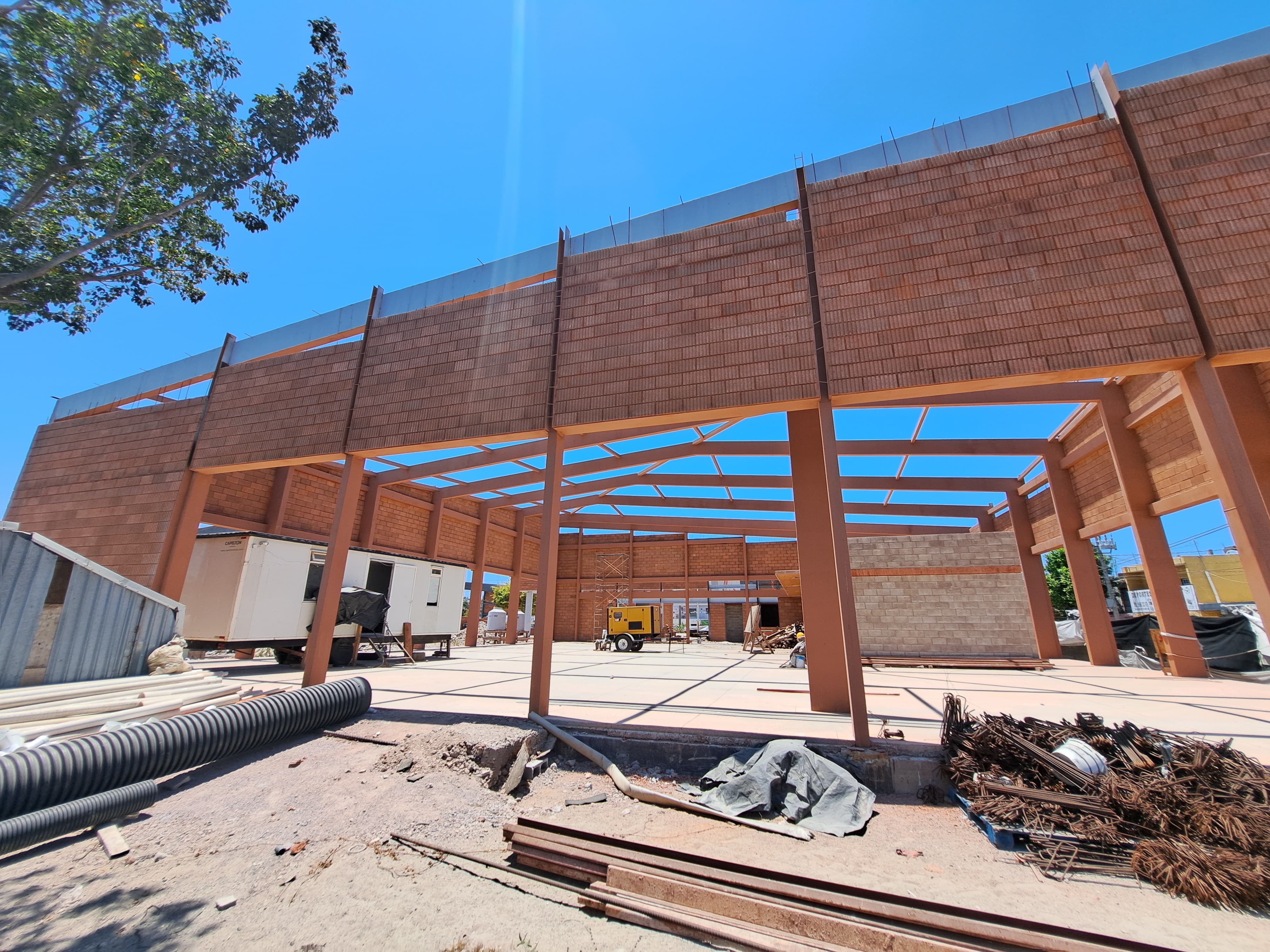 Gobierno del Estado terminará el Centro Deportivo Marco Verde en la colonia Juárez en Mazatlán