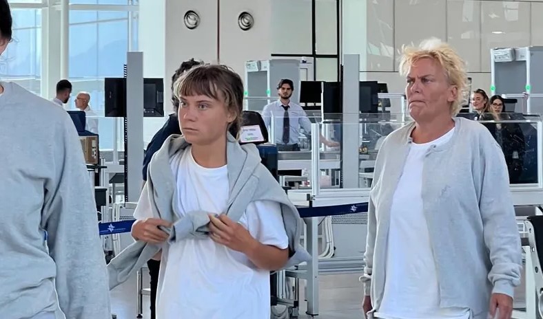 Greta Thunberg y 170 activistas más son deportados desde Israel tras interceptación de flotilla