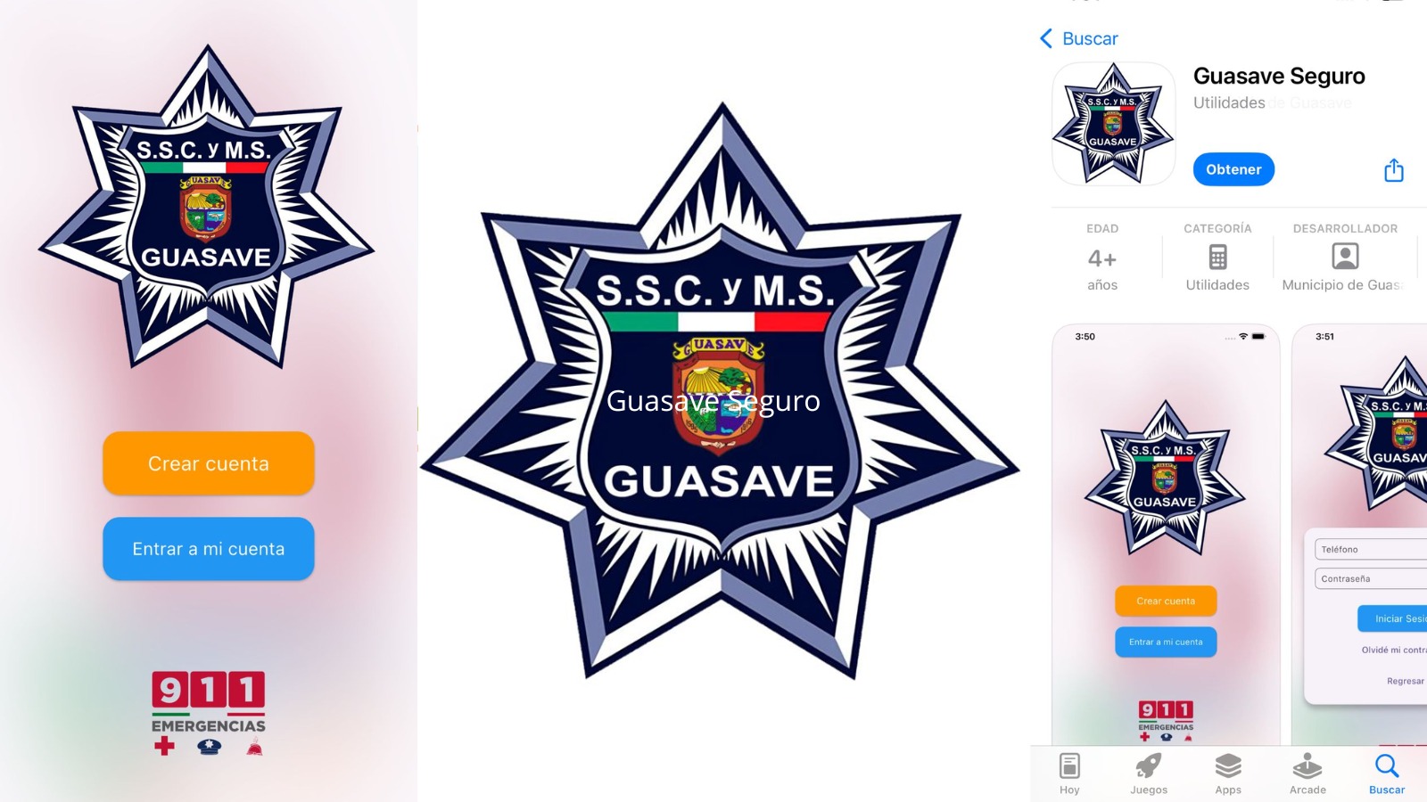 App Guasave Seguro.