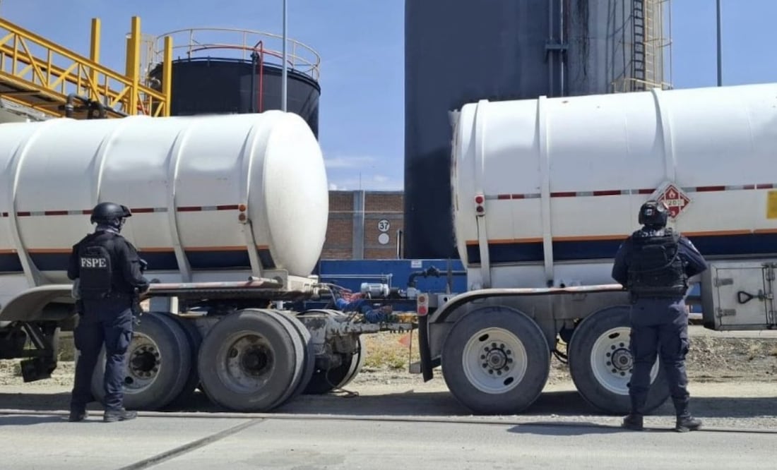 Aseguran más de un millón 600 mil litros de huachicol durante cateo a empresa en Guanajuato