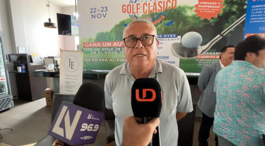 Humberto Salcido, comité de golf del Country Club.