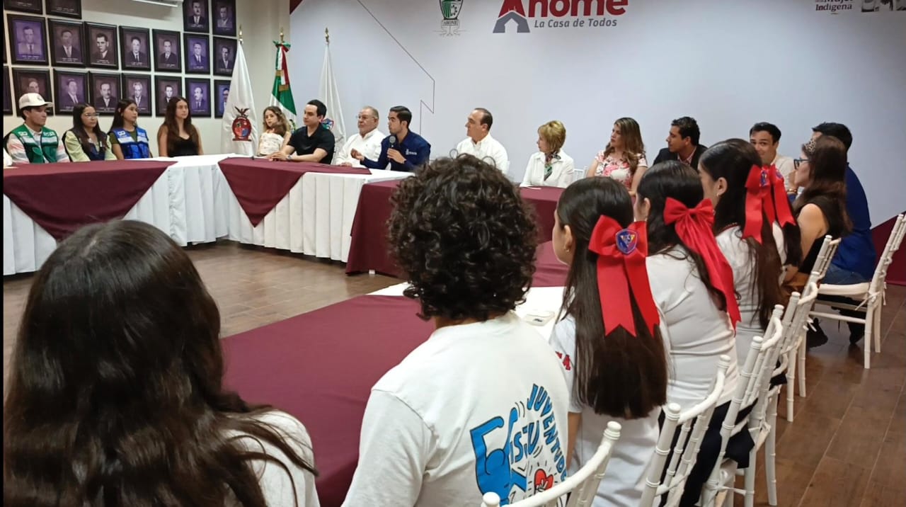 Programa Juventudes 2030 en la zona norte de Sinaloa en Los Mochis.