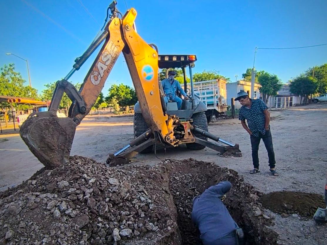 Japasa soluciona problema histórico de drenaje en el Centauro del Norte en Guamúchil