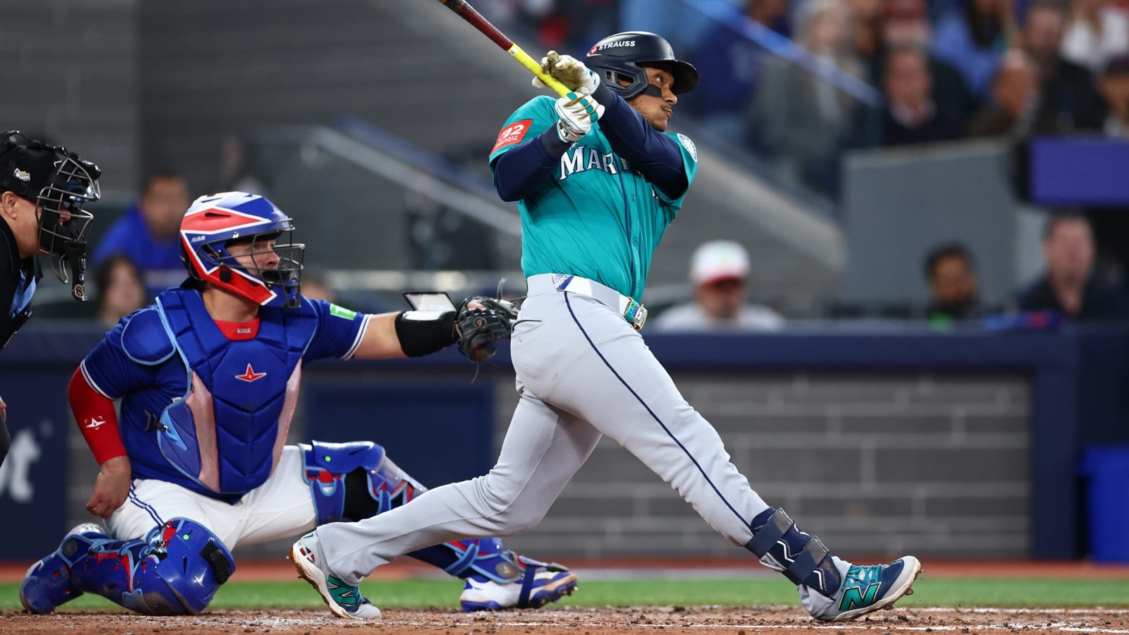 Jorge Polanco sigue encendido en playoffs con los Marineros de Seattle