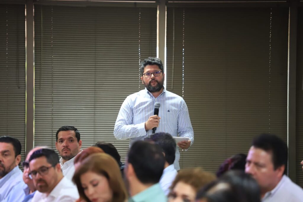 José Carlos Cárdenas Mellado, titular del Servicio de Administración Tributaria del Estado de Sinaloa