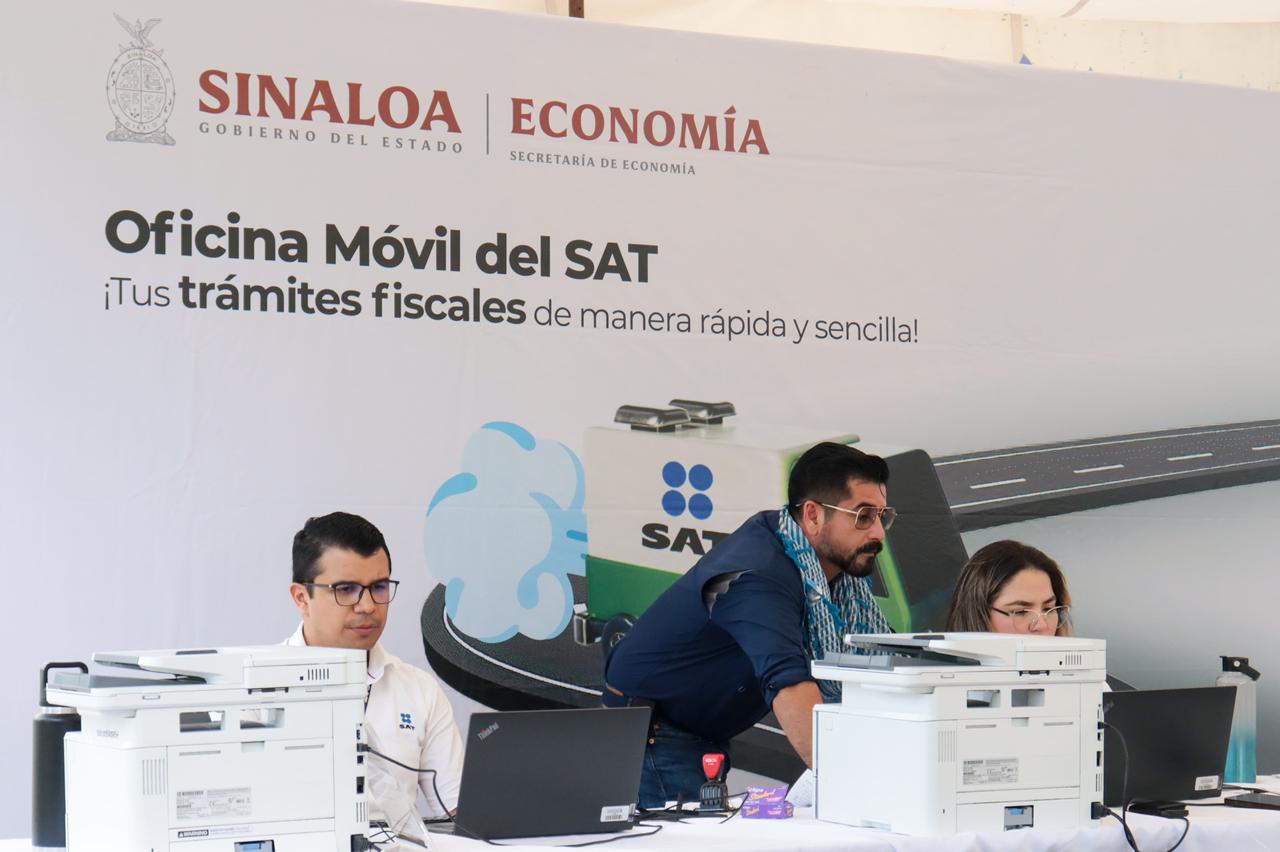 La Oficina Móvil del SAT llega al municipio de Ahome para ofrecer sus servicios y trámites gratuitos.