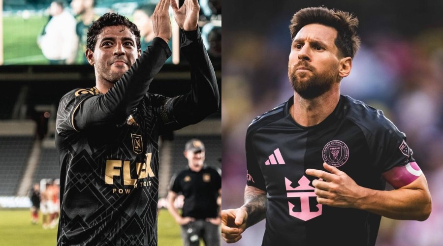 Carlos Vela y Lionel Messi