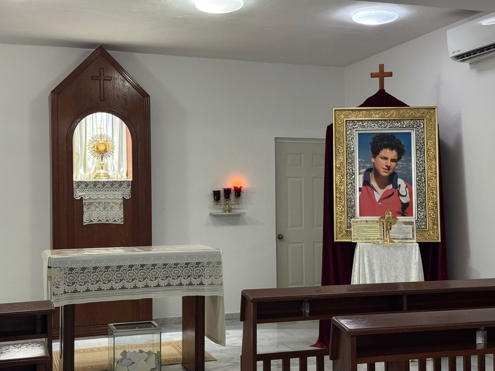 Llegan reliquias del santo de los jóvenes, Carlo Acutis a Guasave