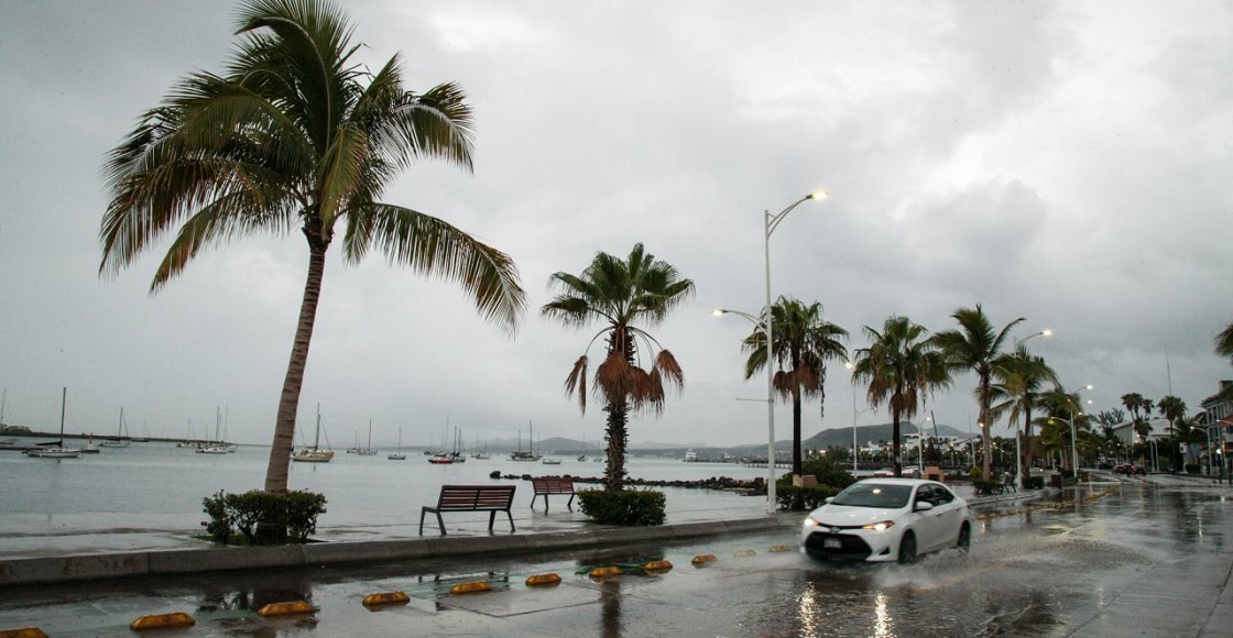 Lluvias en Baja California