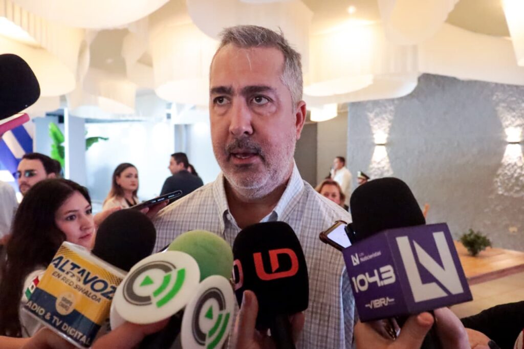 Luis Xavier Zazueta Ibarra, presidente de la Asociación de Agricultores del Río Fuerte Sur (AARFS).