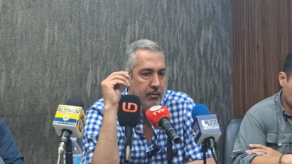 Luis Xavier Zazueta Ibarra, presidente de la Asociación de Agricultores del Río Fuerte Sur.