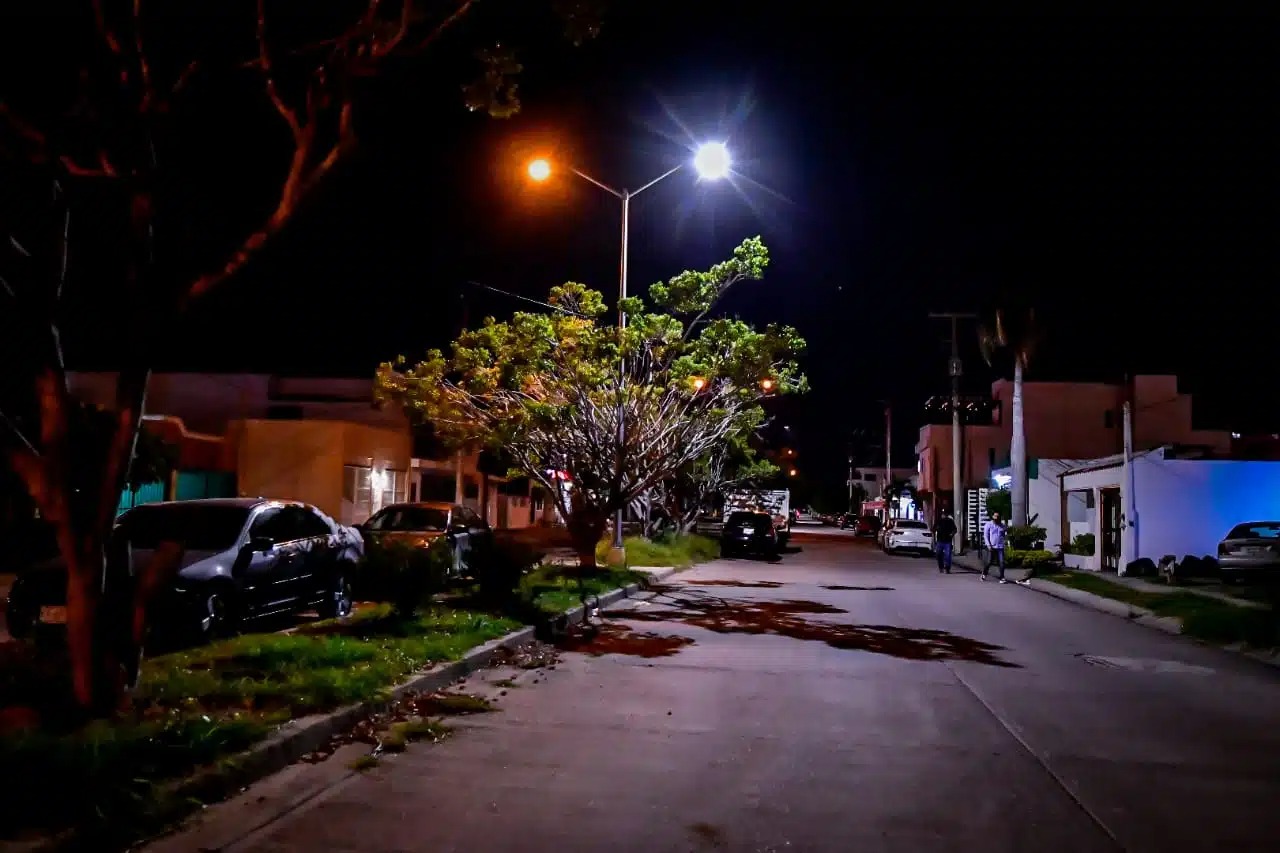 Luminarias en Los Mochis.